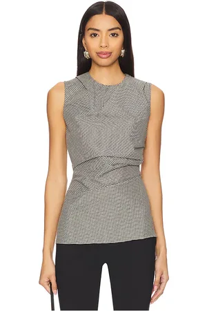 Rohe Top con cuello vuelto en color negro, blanco talla 34/2 en - Black,White. Talla 34/2 (también en 38/6, 40/8).