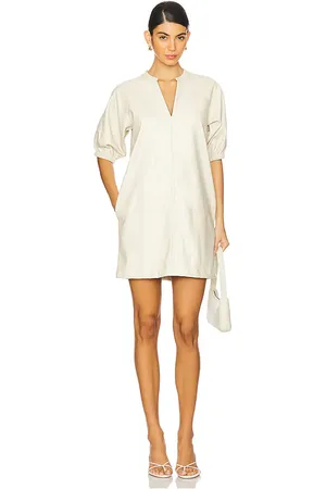 Steve Madden Vestido roxanne en color ivory talla L en - Ivory. Talla L (también en M, S, XL, XS).