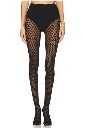 Wolford Medias sylvie en color negro talla S en - Black. Talla S (también en XS).