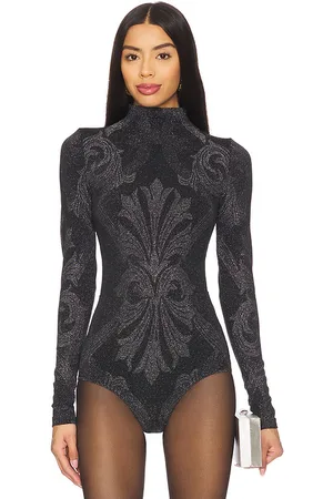 Wolford Body en color plateado metálico talla M en - Metallic Silver. Talla M (también en S, XS).