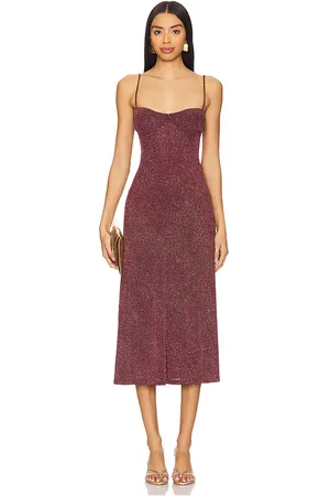 Beaufille Vestido ariel en color rojo talla L en - Red. Talla L (también en M, S, XS).