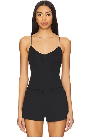 Cou Cou Intimates The long cami top en color talla L en - Black. Talla L (también en M, S, XL).