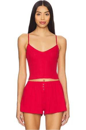 Cou Cou Intimates The cami top en color rojo talla L en - Red. Talla L (también en M, XL).