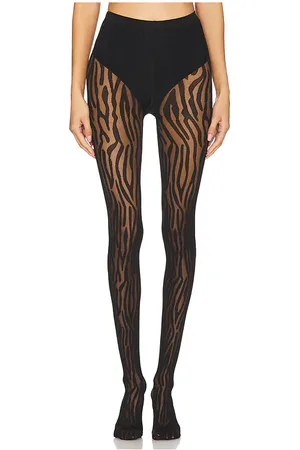 Wolford Medias wilderness en color negro talla L en - Black. Talla L (también en M, S, XS).