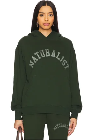Museum of Peace and Quiet Sudadera naturalist en color verde talla M en - Green. Talla M (también en S, XL/1X, XS).