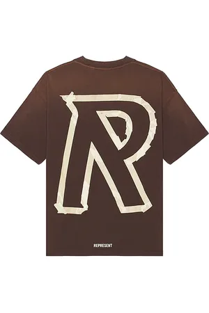 Represent Camiseta en color marrón talla L en - Brown. Talla L (también en M).