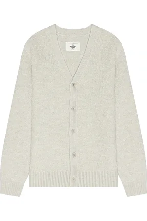 Reigning Champ Cárdigan en color gris talla L en - Grey. Talla L (también en M, S, XL/1X).