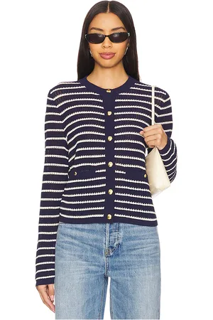 RAG&BONE Cárdigan viola en color azul marino talla L en - Navy. Talla L (también en M, S, XL, XS).