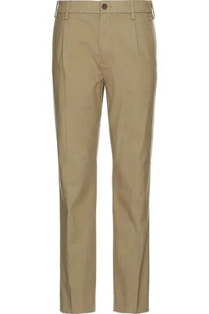 CLUB MONACO Pantalón con trabillas en color marrón talla L en - Brown. Talla L (también en M, S, XL/1X).