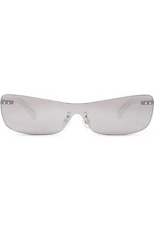 Jacquemus Gafas de sol mirada en color plateado metálico talla all en - Metallic Silver. Talla all.