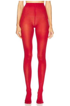 Falke Medias pure matte 50 en color rojo talla L en - Red. Talla L (también en M, S).