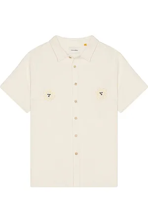 Critical Slide Camisa morning placement en color crema talla L en - Cream. Talla L (también en M, S).
