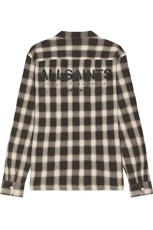 AllSaints Camisa en color neutral talla L en - Neutral. Talla L (también en M, S).