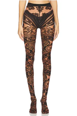 Wolford Medias en color chocolate talla S en - Chocolate. Talla S (también en M, XS).