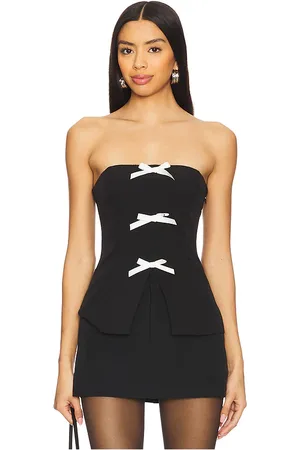 MORE TO COME Ines strapless top en color talla L en - Black. Talla L (también en M, S, XS, XXL, XXS).