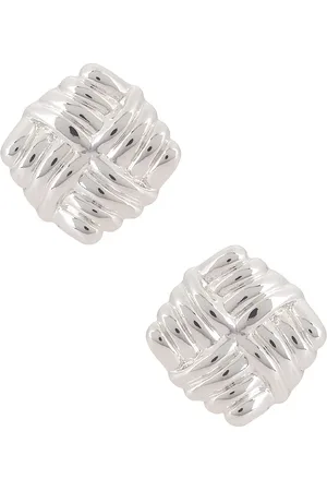 Heaven Mayhem Pendientes de tachuela wind en color metálico talla all en - Metallic Silver. Talla all.