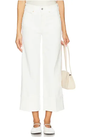 Paige Pierna ancha sasha en color blanco talla 26 en - White. Talla 26 (también en 31, 32, 33, 34).