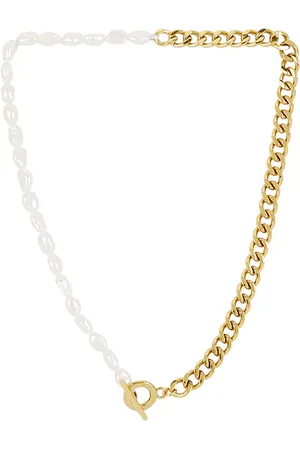 8 Other Reasons Collar double take en color oro metálico talla all en - Metallic Gold. Talla all.