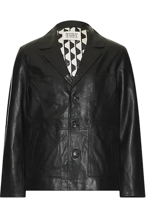 Scotch&Soda Chaqueta blazer leather en color talla L en - Black. Talla L (también en M, S).