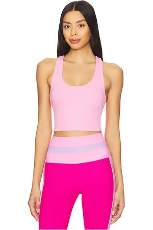 Beach Riot Yara top en color rosado talla L en - Pink. Talla L (también en S, XS).
