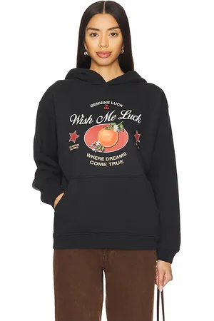 Wish Me Luck Sudadera en color talla L en - Black. Talla L (también en M, S, XL/1X).