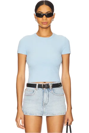 Alexander Wang Camiseta tirantes baby en color bebe azul talla L en - Baby Blue. Talla L (también en M, S, XS).