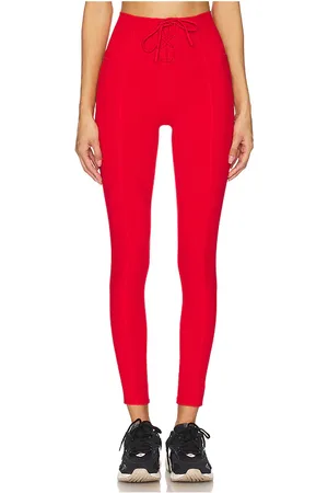 L*Space Contender legging en color rojo talla L en - Red. Talla L (también en M, S, XL, XS).