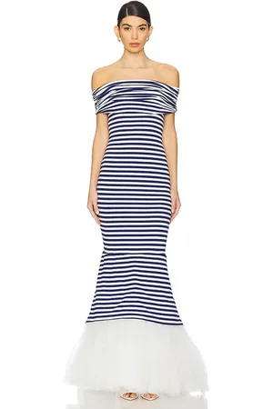 Bronx and Banco Vestido de rayas malory en color azul marino talla M en - Navy. Talla M (también en S).