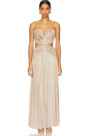 PATBO Vestido largo corsé dune en color talla 0 en - . Talla 0 (también en 2).