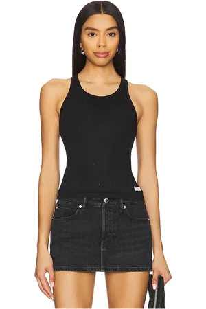 Alexander Wang Camiseta tirantes en color talla L en - Black. Talla L (también en M, S, XL, XS).