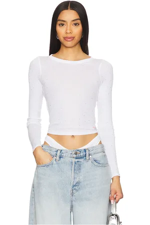 Alexander Wang Camiseta en color talla L en - White. Talla L (también en M, S, XL, XS).