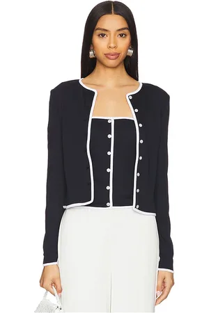 VERONICA BEARD Cárdigan con botones en la parte delantera wilmer en color talla M en - Navy. Talla M (también e