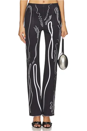 DI PETSA Pantalón con trabilla venus shell lycra en color negro talla L en - Black. Talla L (también en M, S, XS).