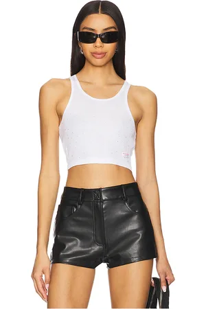Alexander Wang Camiseta tirantes en color talla L en - White. Talla L (también en M, S, XL, XS).