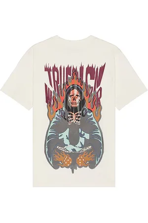 True Religion Camiseta en color blanco talla L en - White. Talla L (también en M, S, XL/1X).