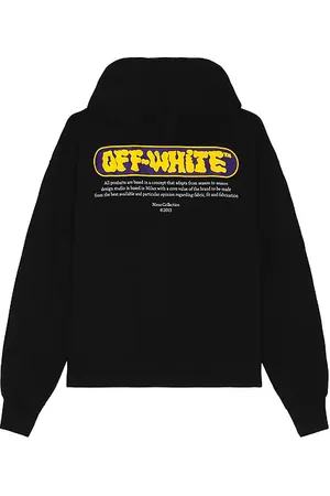 OFF-WHITE Sudadera puffy logo skate en color negro talla L en - Black. Talla L (también en M, S, XL/1X).