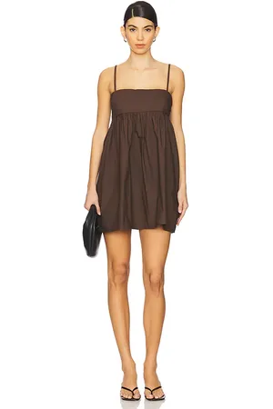 Mikoh Minivestido giulia en color talla 2/M en - Brown. Talla 2/M (también en 3/L).