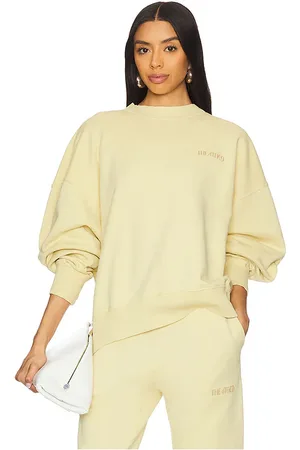 The Attico Sudadera en color amarillo limon talla 36 en - Lemon. Talla 36 (también en 40, 44).