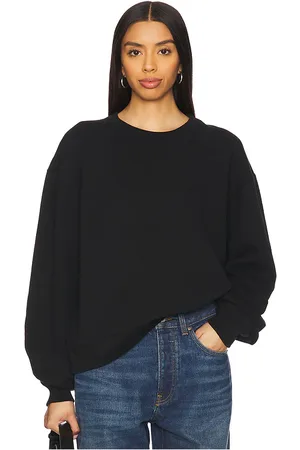 AYA MUSE Sudadera deportiva cuello redondo everyday en color talla L en - Black. Talla L (también en M, S, XS, XXS).