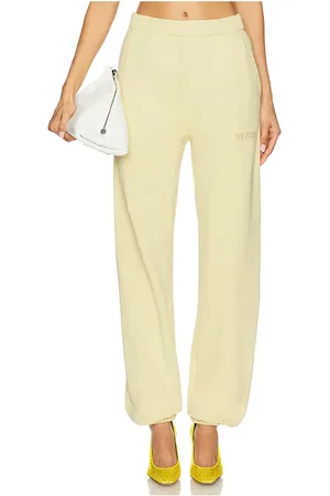 The Attico Pantalón en color amarillo limon talla 38 en - Lemon. Talla 38 (también en 40, 42, 44).