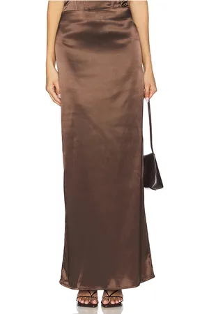 MORE TO COME Falda elenor en color talla L en - Brown. Talla L (también en M, S, XL, XS, XXS).