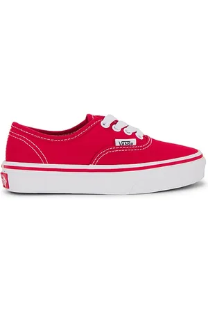Vans Kids authentic en color rojo talla 11 en - Red. Talla 11 (también en 11.5, 12, 12.5, 13).