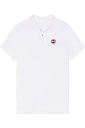 Canada Goose Beckley polo en color talla L en - White. Talla L (también en M, S, XL/1X).