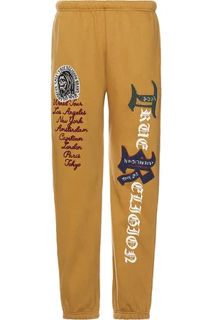 True Religion Patch embro jogger en color bronce talla L en - Tan. Talla L (también en M, S, XL/1X).