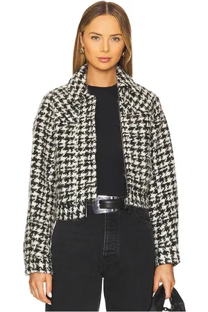 IRO Chaqueta con cuello en color negro, blanco talla 34/2 en - Black, White. Talla 34/2 (también en 36/4, 40/8).