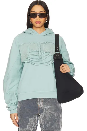 OTTOLINGER Sudadera distressed multiline en color cerceta talla L en - Teal. Talla L (también en M, S, XS).
