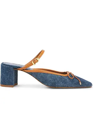 Schutz Pantunfla arissa block en color talla 10 en - Blue. Talla 10 (también en 6.5, 7.5, 8, 8.5, 9.5).