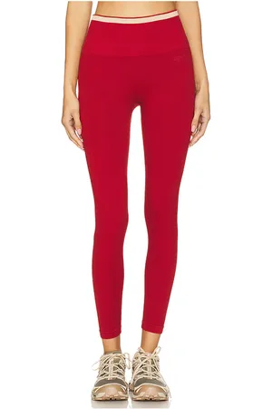 Spiritual Gangster Love 7/8 legging en color rojo talla L en - Red. Talla L (también en M, S, XS).