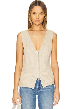 AYA MUSE Chaleco cae en color talla M en - . Talla M (también en S, XS).