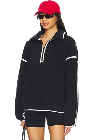 WellBeing + BeingWell Sudadera con cremallera morena en color negro talla S en - Black. Talla S (también en XXS).